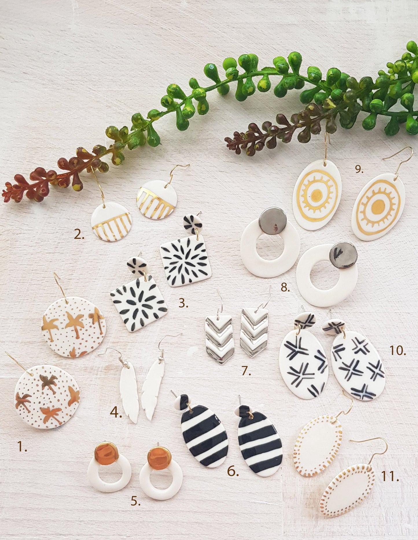 Earrings ~ MONOCHROME Collection