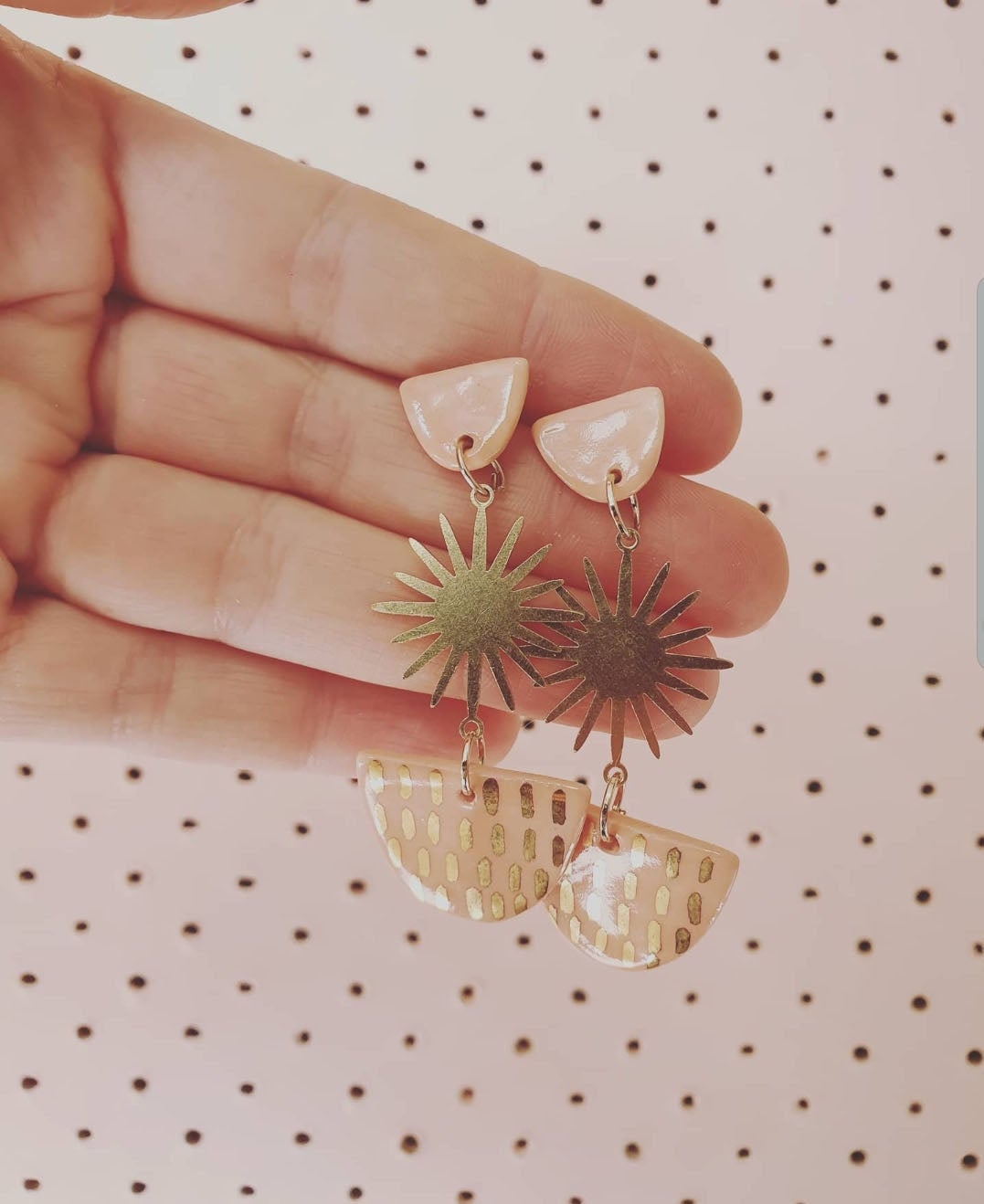 Earrings ~ Triple Sunflower