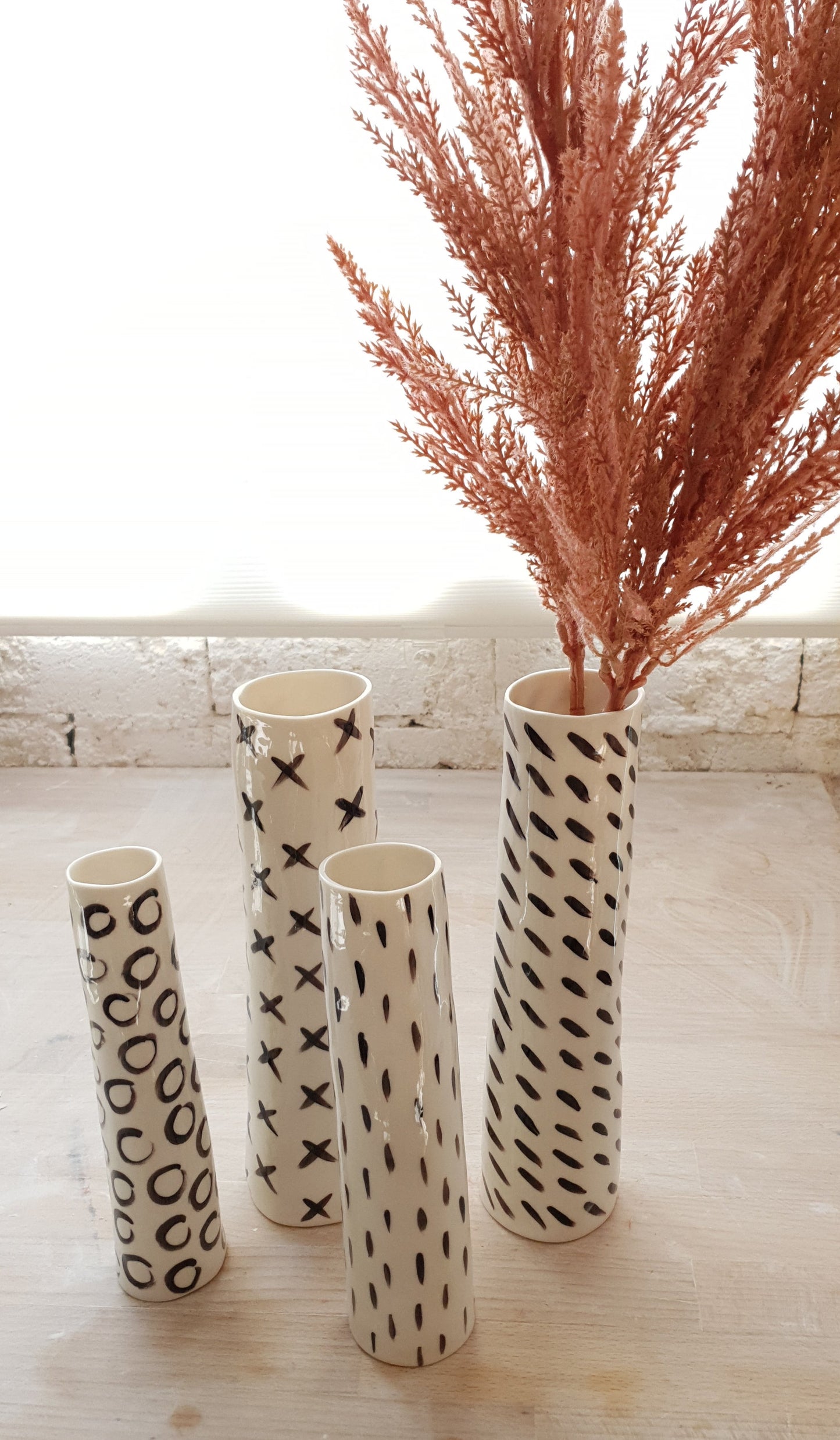Chimney Stack Vases